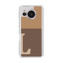 Slim Protection Case［ Original - initial two tone - L brown ］
