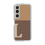 Slim Protection Case［ Original - initial two tone - L brown ］