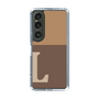 Slim Protection Case［ Original - initial two tone - L brown ］