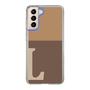 Slim Protection Case［ Original - initial two tone - L brown ］