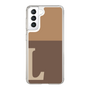 Slim Protection Case［ Original - initial two tone - L brown ］