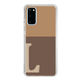 Slim Protection Case［ Original - initial two tone - L brown ］