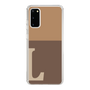 Slim Protection Case［ Original - initial two tone - L brown ］