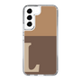 Slim Protection Case［ Original - initial two tone - L brown ］
