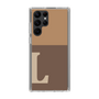 Slim Protection Case［ Original - initial two tone - L brown ］