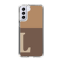 Slim Protection Case［ Original - initial two tone - L brown ］