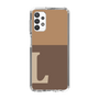 Slim Protection Case［ Original - initial two tone - L brown ］