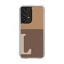 Slim Protection Case［ Original - initial two tone - L brown ］