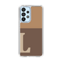 Slim Protection Case［ Original - initial two tone - L brown ］