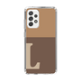 Slim Protection Case［ Original - initial two tone - L brown ］