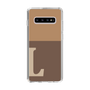 Slim Protection Case［ Original - initial two tone - L brown ］