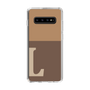Slim Protection Case［ Original - initial two tone - L brown ］