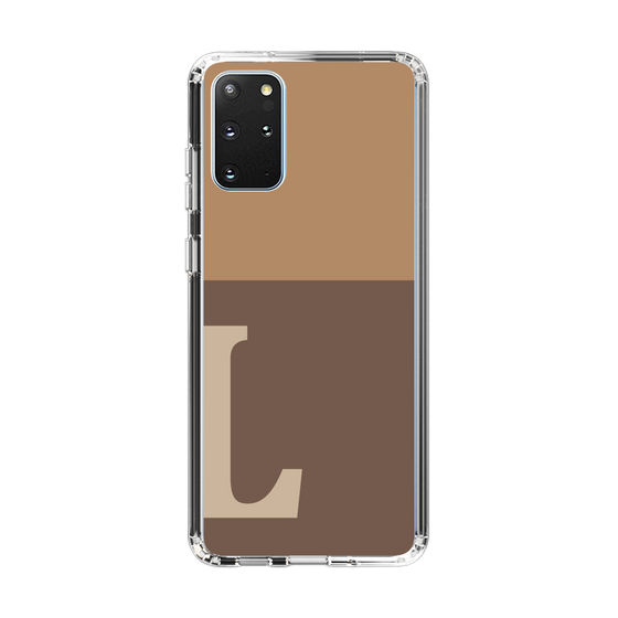 Slim Protection Case［ Original - initial two tone - L brown ］