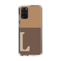 Slim Protection Case［ Original - initial two tone - L brown ］
