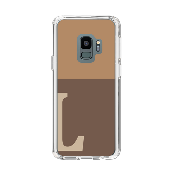 Slim Protection Case［ Original - initial two tone - L brown ］
