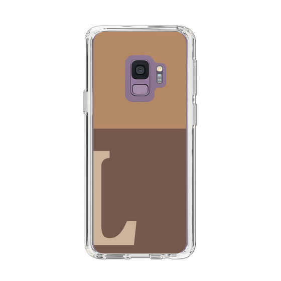 Slim Protection Case［ Original - initial two tone - L brown ］