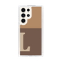 Slim Protection Case［ Original - initial two tone - L brown ］
