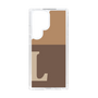 Slim Protection Case［ Original - initial two tone - L brown ］