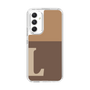 Slim Protection Case［ Original - initial two tone - L brown ］