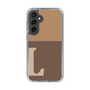 Slim Protection Case［ Original - initial two tone - L brown ］