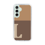 Slim Protection Case［ Original - initial two tone - L brown ］