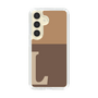 Slim Protection Case［ Original - initial two tone - L brown ］
