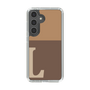 Slim Protection Case［ Original - initial two tone - L brown ］