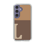 Slim Protection Case［ Original - initial two tone - L brown ］