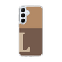 Slim Protection Case［ オリジナル - initial two tone - L brown ］