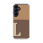 Slim Protection Case［ オリジナル - initial two tone - L brown ］