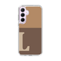 Slim Protection Case［ オリジナル - initial two tone - L brown ］