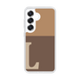 Slim Protection Case［ Original - initial two tone - L brown ］