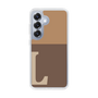 Slim Protection Case［ Original - initial two tone - L brown ］