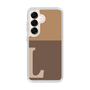 Slim Protection Case［ Original - initial two tone - L brown ］