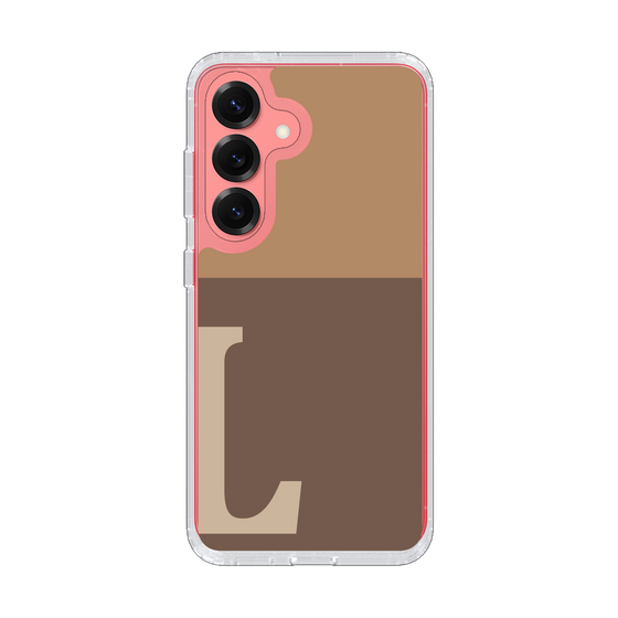 Slim Protection Case［ Original - initial two tone - L brown ］