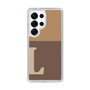Slim Protection Case［ Original - initial two tone - L brown ］