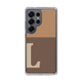 Slim Protection Case［ Original - initial two tone - L brown ］