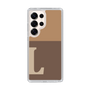 Slim Protection Case［ Original - initial two tone - L brown ］