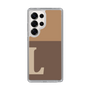 Slim Protection Case［ Original - initial two tone - L brown ］