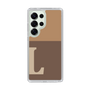 Slim Protection Case［ Original - initial two tone - L brown ］