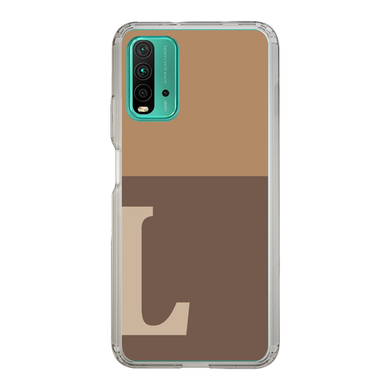 Slim Protection Case［ Original - initial two tone - L brown ］