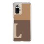 Slim Protection Case［ Original - initial two tone - L brown ］
