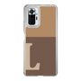 Slim Protection Case［ Original - initial two tone - L brown ］