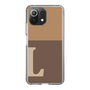 Slim Protection Case［ Original - initial two tone - L brown ］
