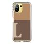 Slim Protection Case［ Original - initial two tone - L brown ］
