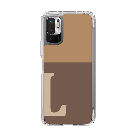 Slim Protection Case［ Original - initial two tone - L brown ］