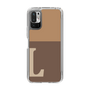 Slim Protection Case［ Original - initial two tone - L brown ］