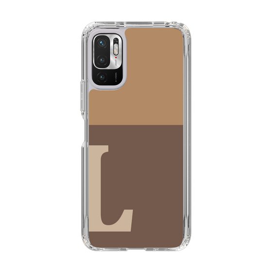 Slim Protection Case［ Original - initial two tone - L brown ］