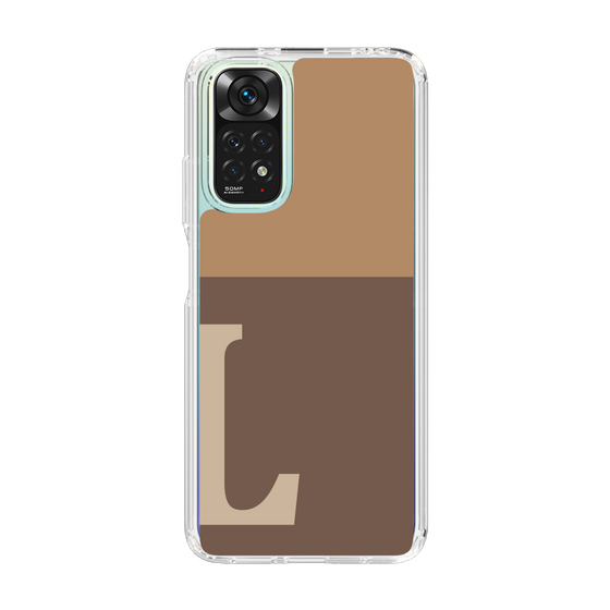Slim Protection Case［ Original - initial two tone - L brown ］