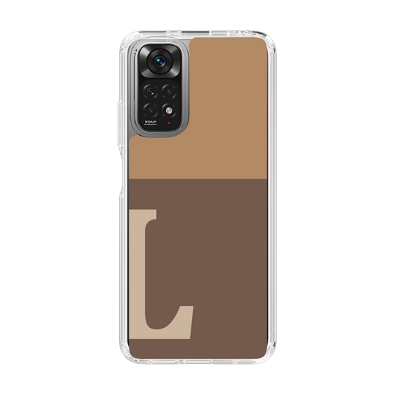 Slim Protection Case［ Original - initial two tone - L brown ］